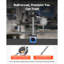 Dial Test Indicator with Dual Rod Stand and Storage Case, 0.03 mm Accuracy, 0-25.4mm Range, Fine Adjustable Long Arm, Non-Magnetic Centering Rods for Machine Set-Up, Narrow Area Measurement