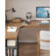 All-Solid-Wood L-Shaped Desk with Bookcase-114324178
