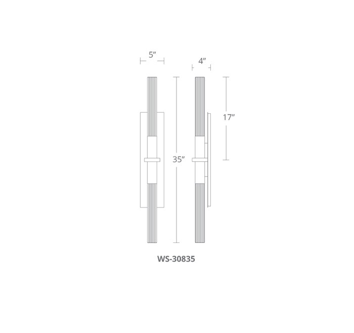 Cinema LED Armed Sconce