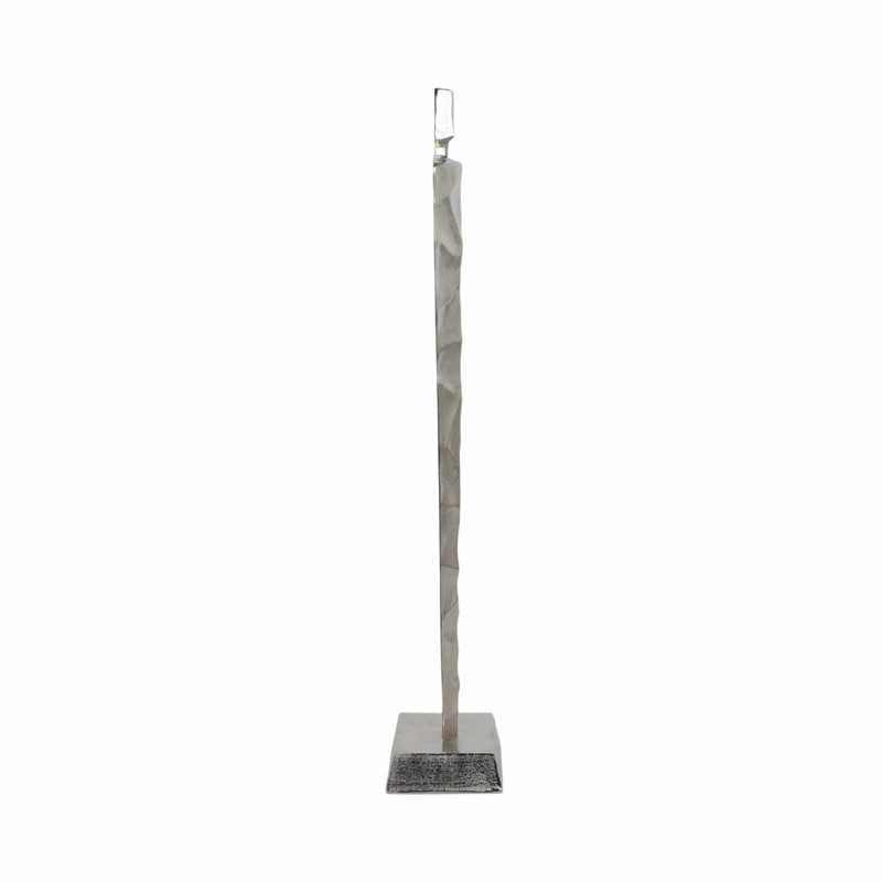 Sagebrook Home 32" Amiens Small Silver Statuary, 38" H x 6" W x 6" D