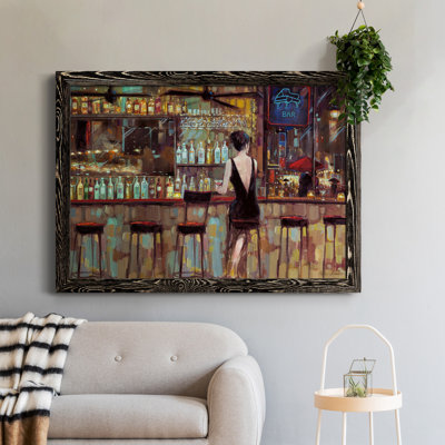 Elegant In Black - peinture encadrée