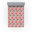 Vermillon, bleu mer, blanc / ikat