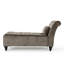 Chaise longue simple avec pieds en bouleau-1478471756