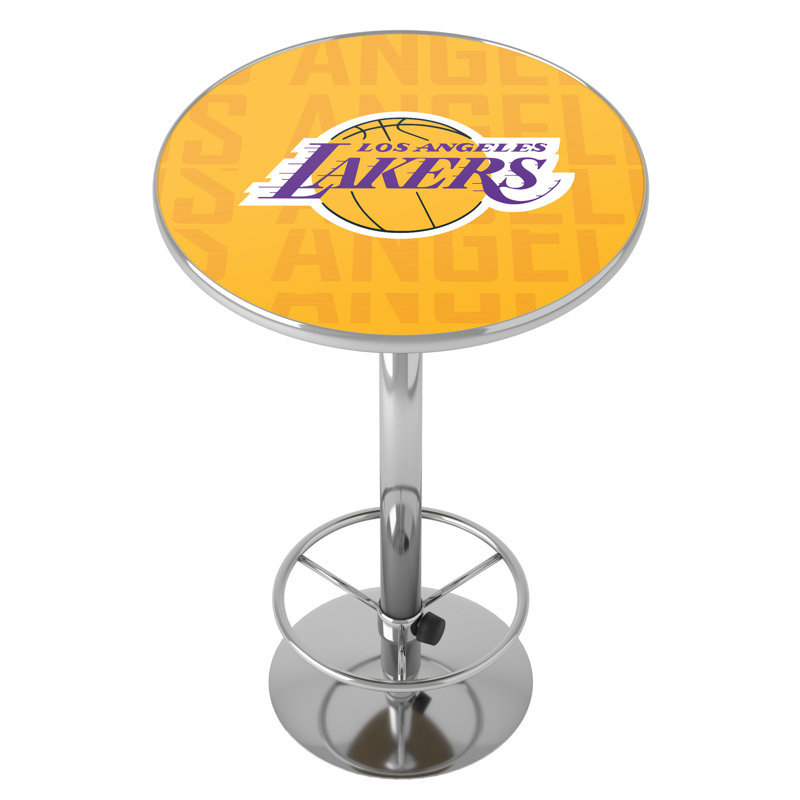 Table de bar avec repose-pieds NBA City, Lakers de Los Angeles