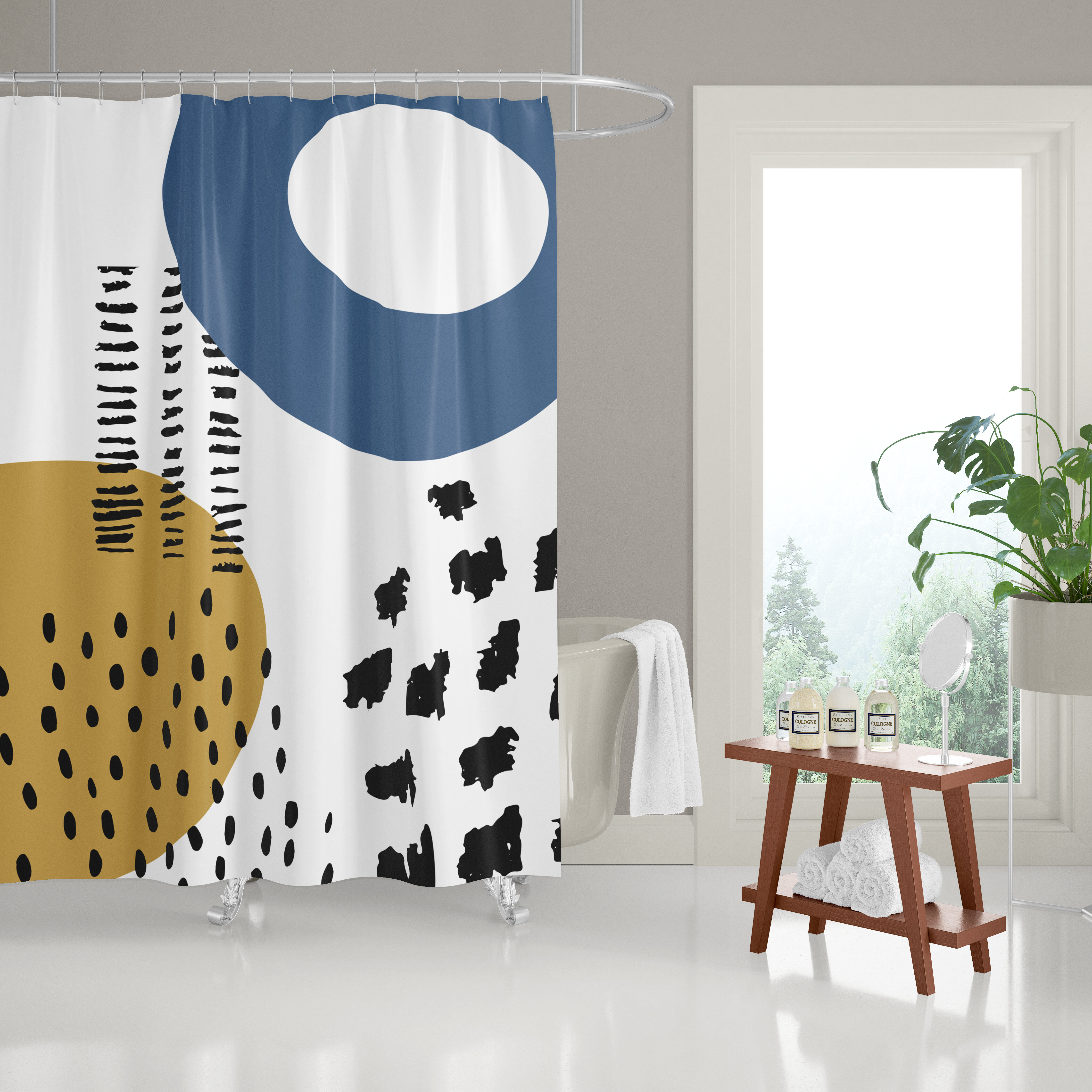 Polyester store Shower Curtain