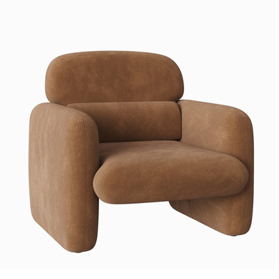 Chaise d'appoint moderne avec structure en bois franc, canapé confortable avec accoudoirs, design ergonomique et revêtement en chanvre durable