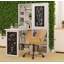Bureau d'ordinateur pliable, bureau d'ordinateur mural-1288634558