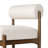 Barrau Upholstered Stool with Solid Wood Frame-120150139-123139608