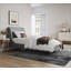 Lit simple en velours Heather
