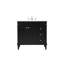Ensemble de meuble-lavabo simple 36 po Readington-346027510