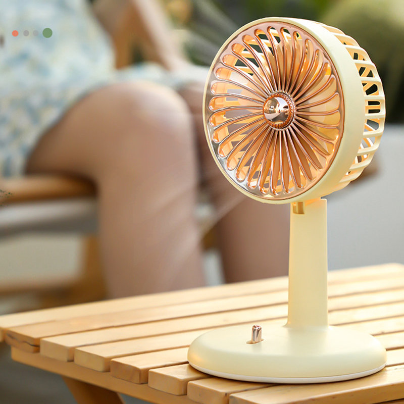 Ventilateur USB de Kondieu, yellow
