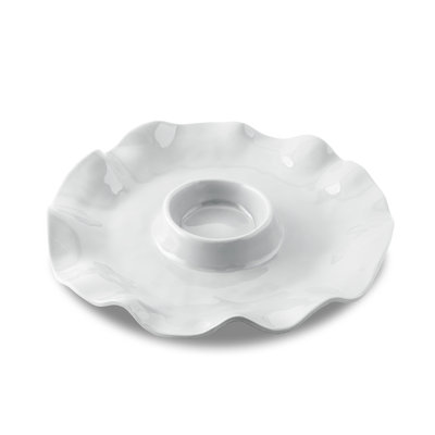 Vida Melamine Chips And Dip Platter