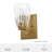Jasmine Roth Aluminum Armed Sconce