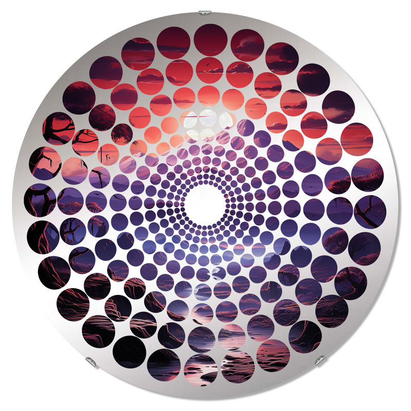 Circle Mirror, 23.6" x 23.6"