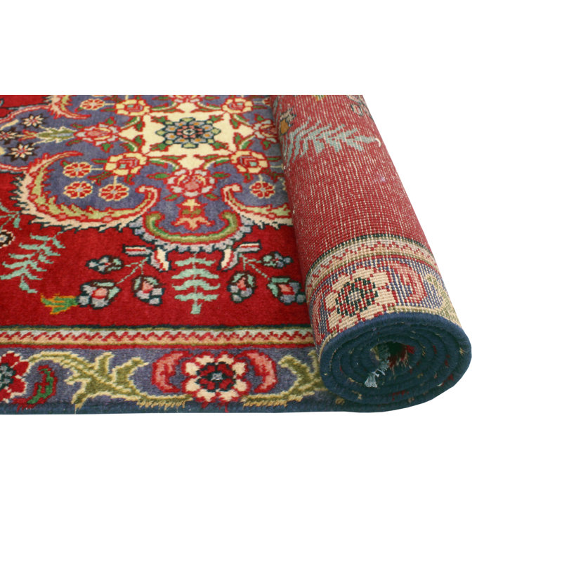 Khrystopher Distressed Husayn Red Runner