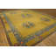 Antique Wool Hand Knotted Pile Yellow / Gold 1925 Chinese Dragon Rug