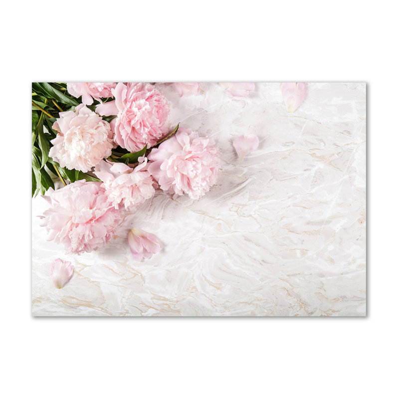 Peonies - Wrapped Canvas Print