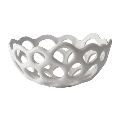 Bol perforé en porcelaine