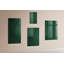 Magnetic Memo Board Whiteboard - 60 x 90 cm - With Marker and Magnets - Bottle color green