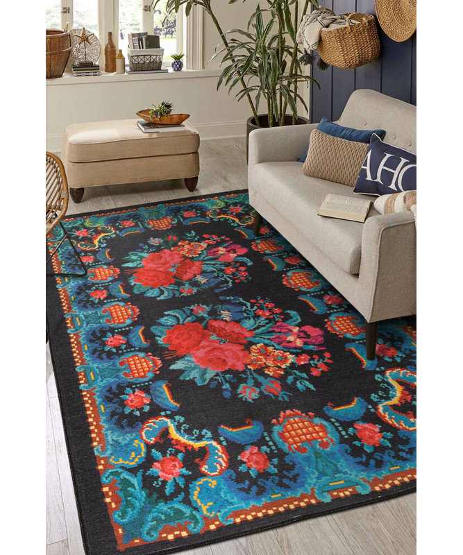 Tapis Caretta, Rectangle 9 pi 9 po x 13 pi 2 po