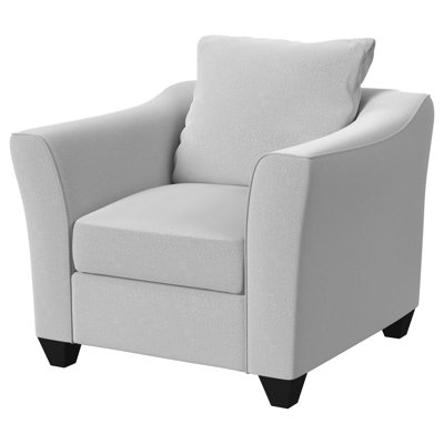 Doralia Upholstered Flared Arm Accent Chair
