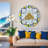 Wall Clock 24" Oversized for Living Room decor with Real Moving Gears Italy Collection-88489464