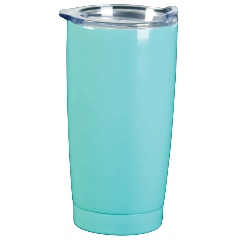 Gobelet Il parle à nous bleu sarcelle 20 oz