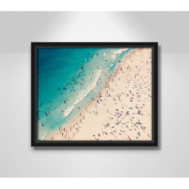 Shamir Summer Fun I - Photograph Print, Black Framed Canvas, 9.5" H x 11.5" W x 2" D