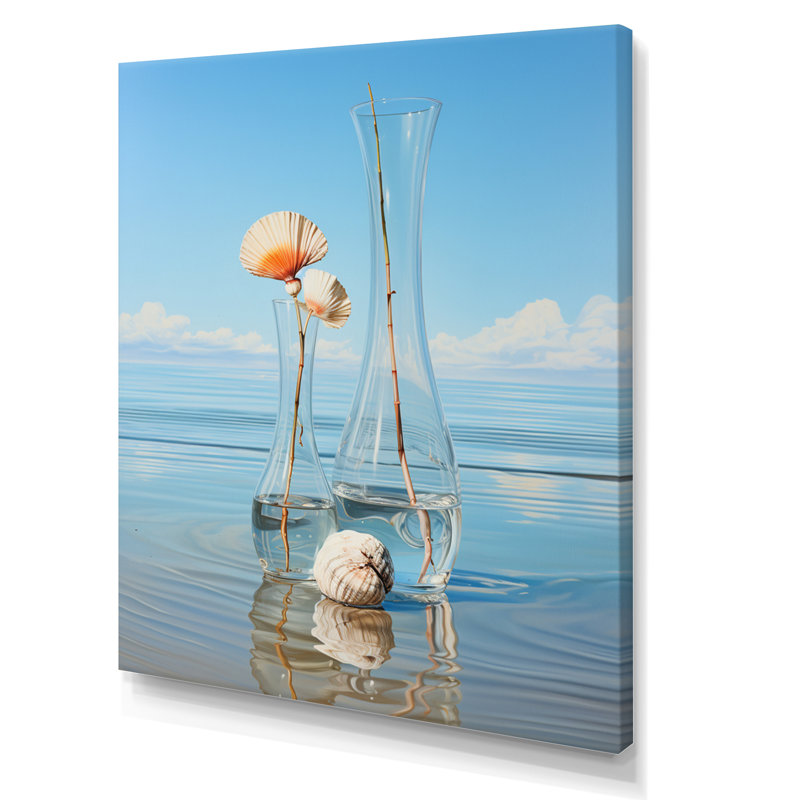 «Sieglinde Minimalist Gems Sheels I», reproduction sur toile, Toile tendue, H 20 po x l 12 po x P 1 po