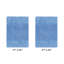 Ensemble de tapis pour salle de bain 2 pièces 100% coton 2155 g / m² Makaylynn, certifié OEKO-TEX®, envers en latex antidérapant, tapis capitonné moelleux, super absorbant, lavable à la machine, bleu foncé-97762383-122439400