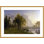 «El Capitan Yosemite Valley California» par Albert Bierstadt, impression giclée encadrée