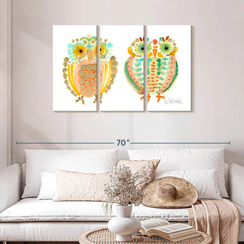 Ashelle Wise Owls, H 28 po x l 45 po