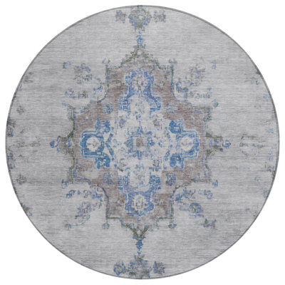 Machine Washable Indoor/Outdoor Hashlamoun ACN2321 Global Rug