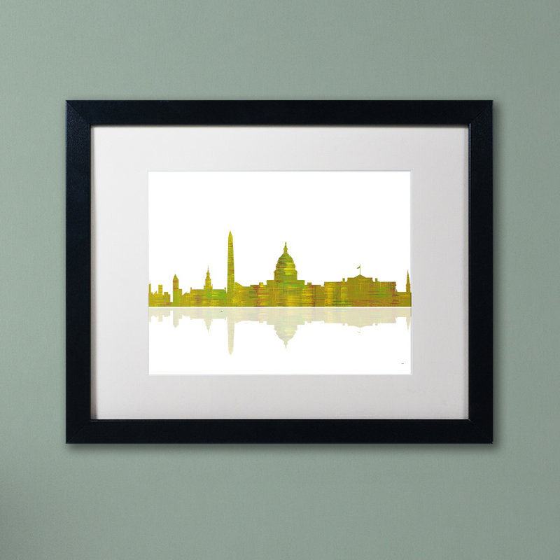 " Washington DC " by Marlene Watson, 16" H x 20" W x 0.5" D