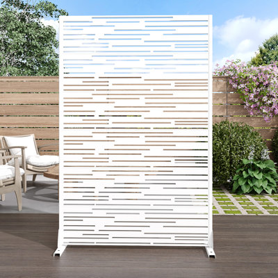 72"x 47" Outdoor Metal Privacy Screen by Lumioca