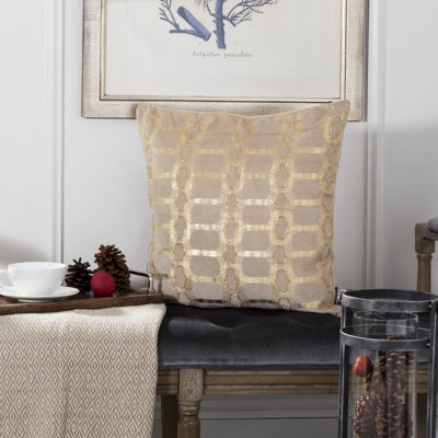  Cotton Throw Pillow
