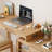 Multifunctional Solid Wood L - shaped Desk and Dresser with Chest of Drawers-725194445