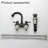 Centerset and Mounting / Installation Required 2 -handle Bathroom Faucet with Drain Assembly