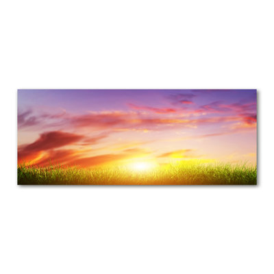 Sunset - Wrapped Canvas Print