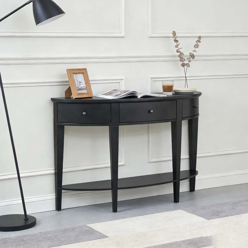 Canapé console Modern, Noir
