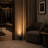10.39" Adjustable Beam LED Corner Spotlight Floor Lamps with 6.56ft UL Listed Plug Cord, Dimmable 5 Color Temperatures Uplight, 15°-60° Zoomable Beam