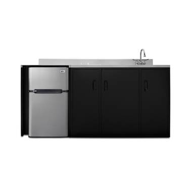 Summit Appliance 30 in. Compact Kitchen in Black