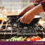 Anolon Advanced Home Hard Anodized Nonstick Wok with Side Handles and Lid, 14 Inch-1977682376