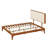 Platform Bed with Upholstered Headboard
