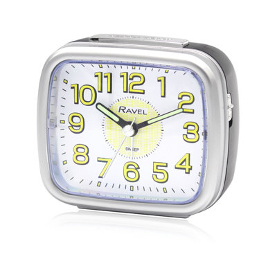 Quartz movement / Crystal Alarm Tabletop Clock
