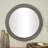 Metal Room Wall Mirror with Beaded Detailing-72058590