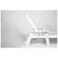 Chaise longue inclinable en résine PEHD Shoreline l 29 po x P 75,2 po x H 39,2 po Shoreline