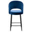 Atka Upholstered Counter Stool with Metal Frame-1270407125