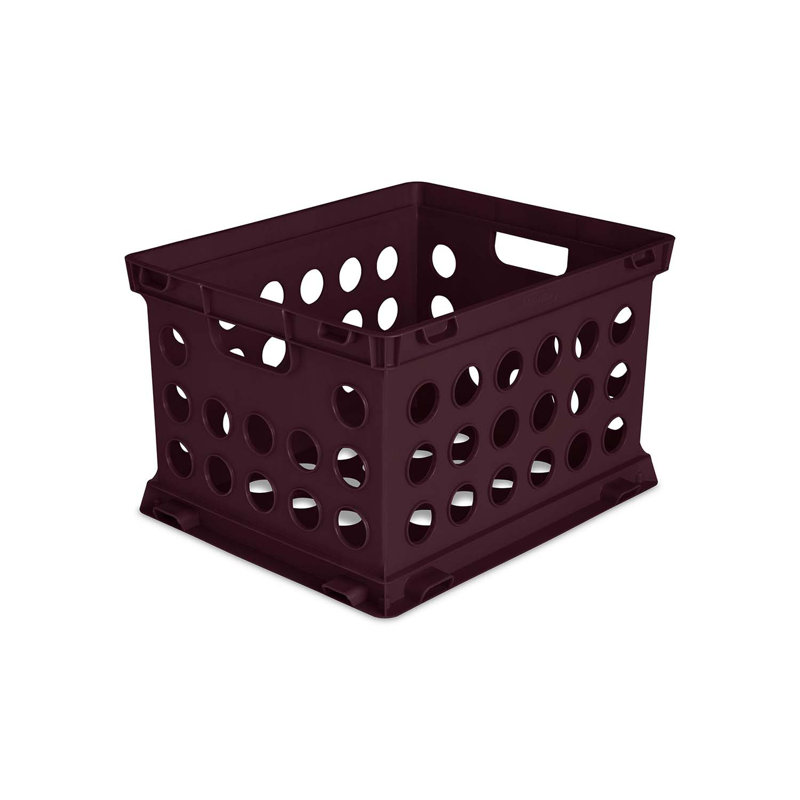 Caisse en plastique empilable