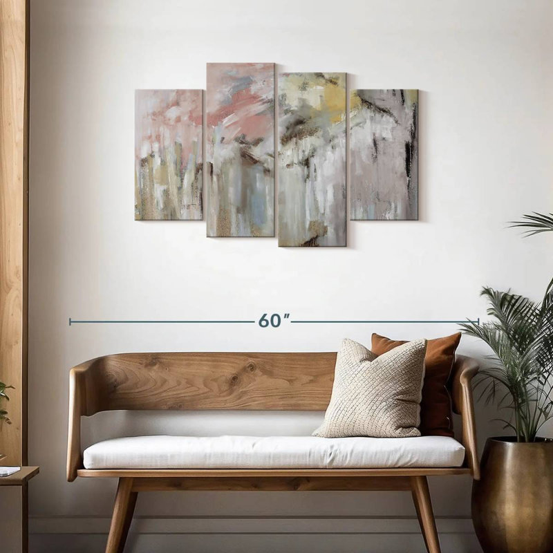 Avery Spring Splash Abstract, 27" H x 43" W